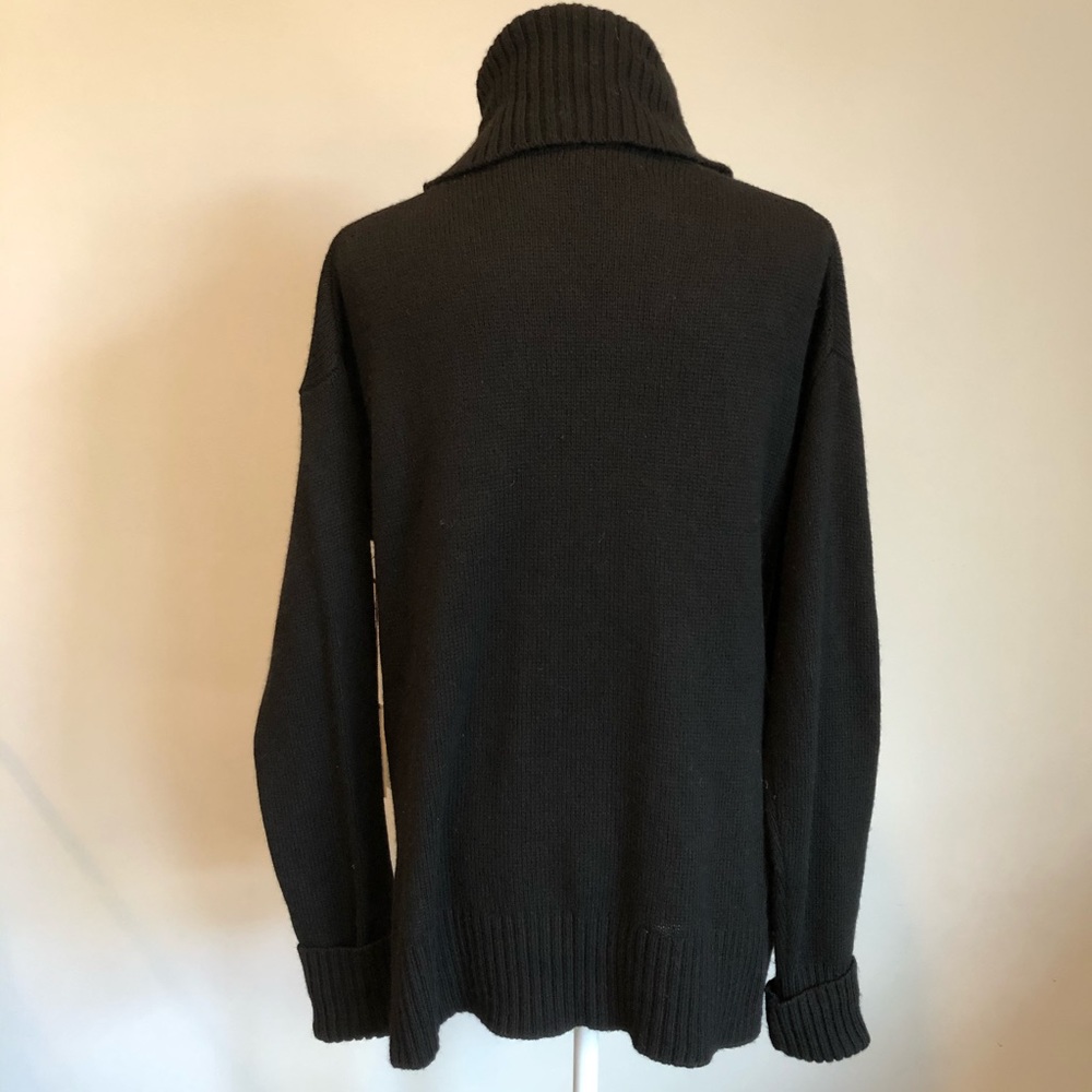 Anthropologie Blair Turtleneck Sweater, Black - Picture 3 of 7